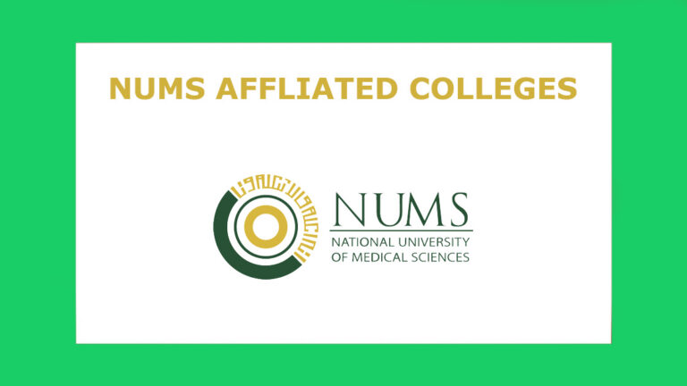 NUMS Affiliated College List