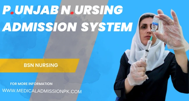 Punjab Nursing Admission System